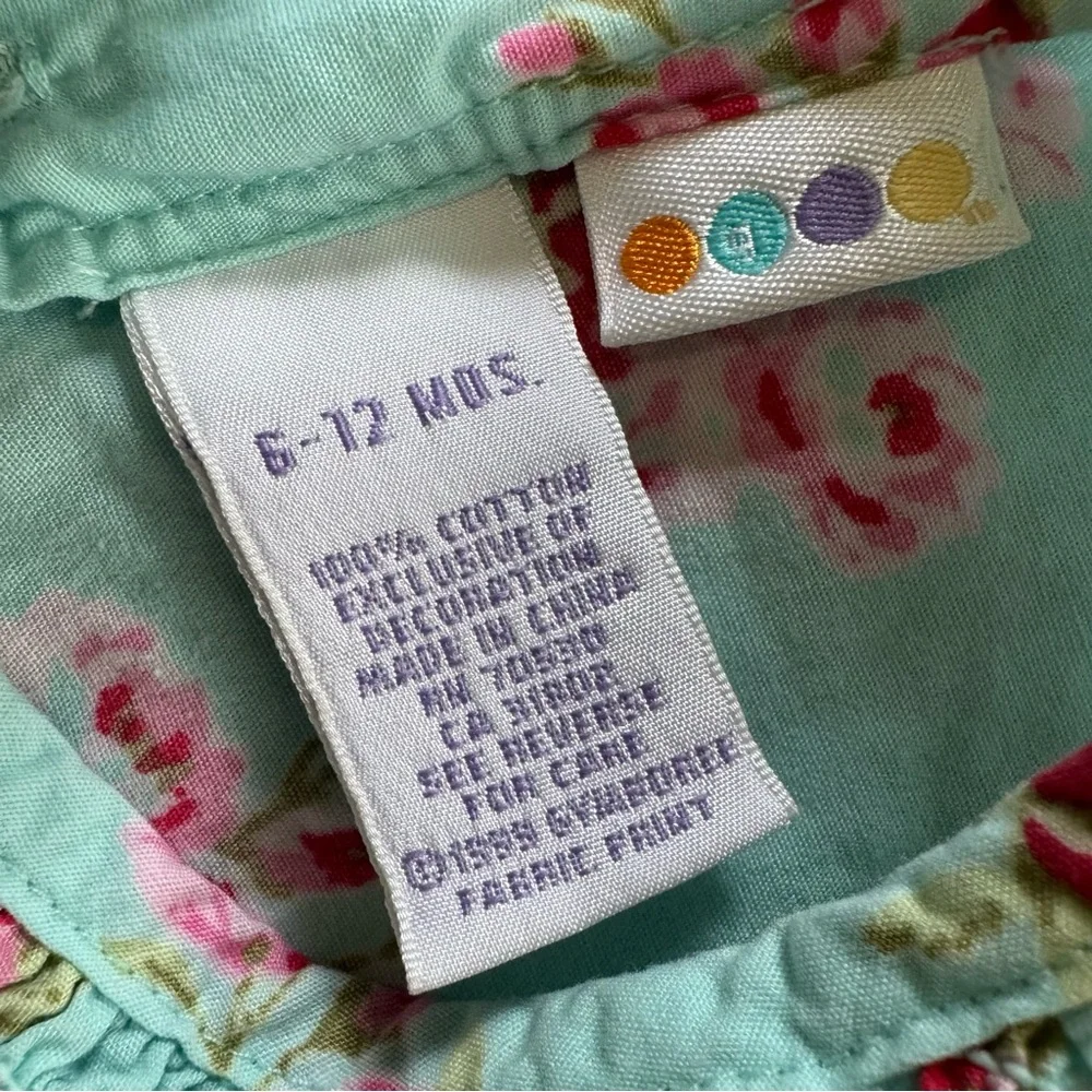 Gymboree vintage aqua